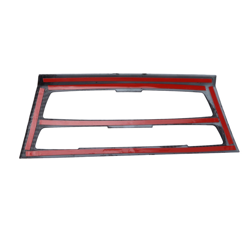 Air Conditioning Button Frame Carbon Fiber Texture Panel Trim Replacement