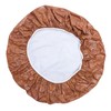 Ciieeo Buffet Tablecloth with Elastic Edges Wood Grain Design Table