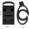Ruentech Bike Mount Compatible with Garmin Fenix/Forerunner/Vivoactive Watch, Black