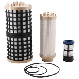 PF9924 Fuel Filter Replace for PF9806 86849 A0000904251 33849 FK48555 P550954 L5091F FK48556 A0000901552 Compatible with Detroit Diesel DD13 12.8L DD15 14.8L DD16 15.6L Engines