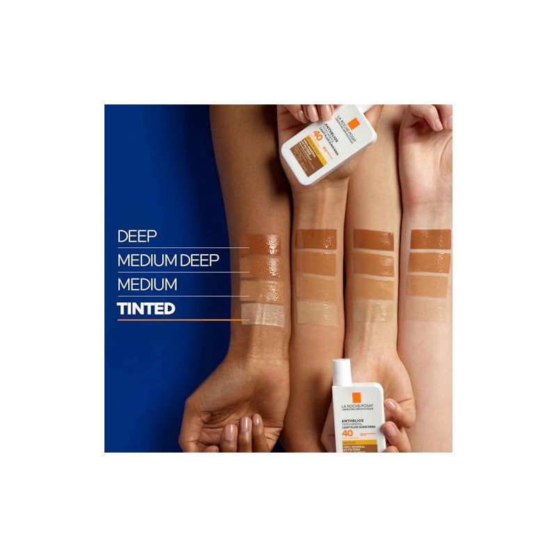 La Roche-Posay Anthelios Tinted Mineral Sunscreen Ultra-Light SPF 50, 1.7