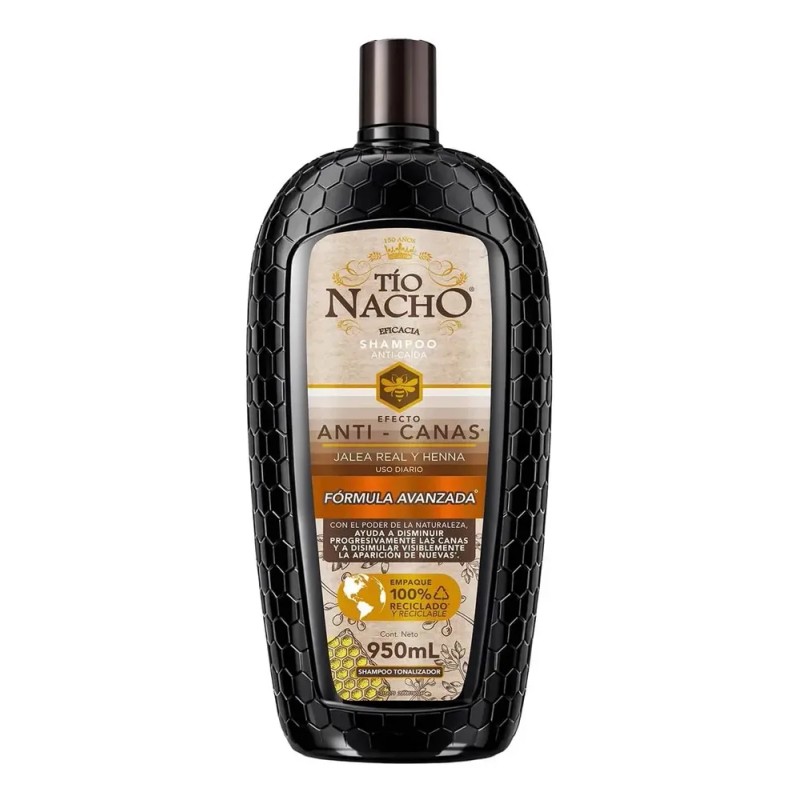 Shampoo Y Acondicionador Tio Nacho Henna Egipcia Anti Canas