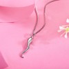 TRENSYGO Rose Gold Sterling Silver Cornicello Pepper Lightning Bolt Italian