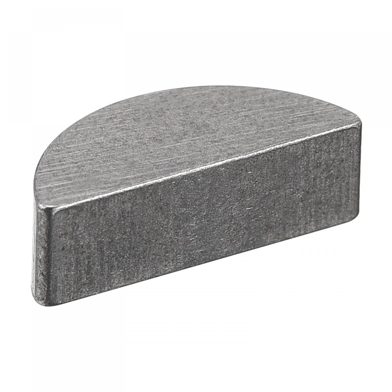 sourcing map Pack of 25 Half Moon Wedge 45# Steel