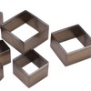 7Pcs Hollow Punch Cutter Squared Design High Carbon Steel Multipurpose