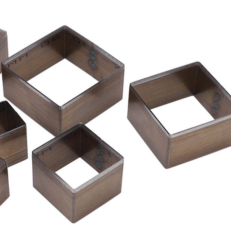 7Pcs Hollow Punch Cutter Squared Design High Carbon Steel Multipurpose