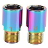 2Pcs/set Mountain Bike Pedal Extenders Chrome Molybdenum Steel Bicycle Pedal