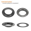 sourcing map 20Set Grommets Eyelets with Washers 30mm Metal Eyelets