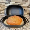 Cuisiland Large Heavy Duty Pre-seasoned Cast Iron Bread & Loaf