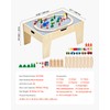 VEVOR Multi-Purpose Activity Play Table, 290 Building Bricks and 30-Piece