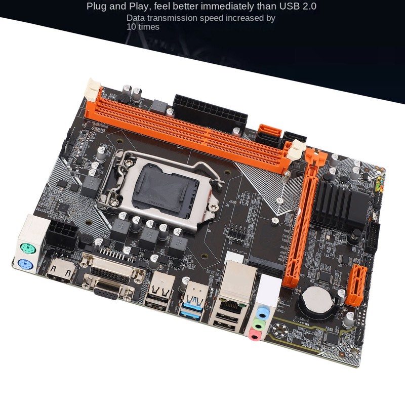 Computer Motherboard DDR3 LGA 1151 1000Mbps NIC M.2 USB3.0 SATA3.0