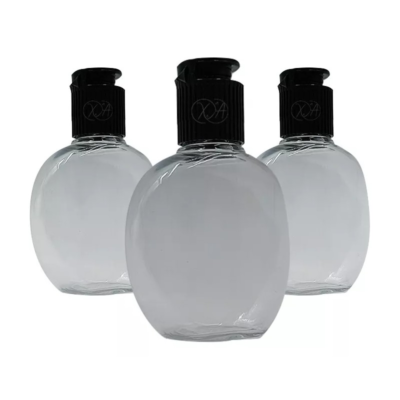 Envases Xena 100 Botella Envase Portagel 30 Ml Esferita Tapa