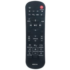 Replacement Remote Commander fit for JBL Soundbar 9.1 Soundbar JBLBAR913DBLKAM 5.1 Soundbar JBL2GBAR51IMBLKAM 3.1 Soundbar JBLBAR31BLKAS 2.1 Soundbar JBL2GBAR21DBBLKAM 2.0 Soundbar JBLBAR20AIOBLKAM