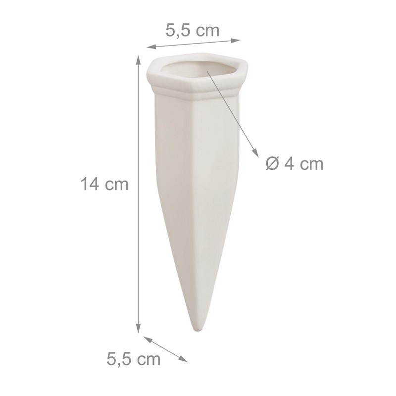 Relaxdays Watering Cone, Set of 4, Watering System for 1.5