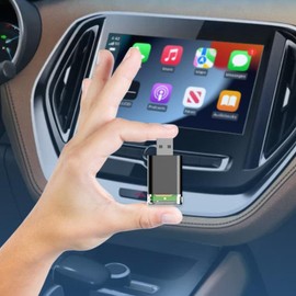 2 in 1 Wireless Car Adapter, Plug & Play Car Adapter, Smart Mini Box, WiFi Quick Connection Car Adapter, Fashionable Portable Car Accessories, Men Gifts