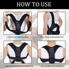 SHOWHEEL Back Straightener Posture Corrector Back Women Men Back Holder
