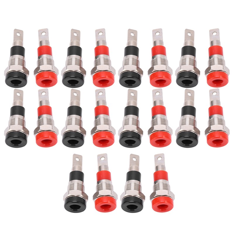 Banana Socket 4mm Good Electrical Conductivity Stable Transmission Connector Terminals