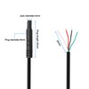 MEIRIYFA 4 Pin Dash Cam Cable Rear Camera Pigtail Cable,4