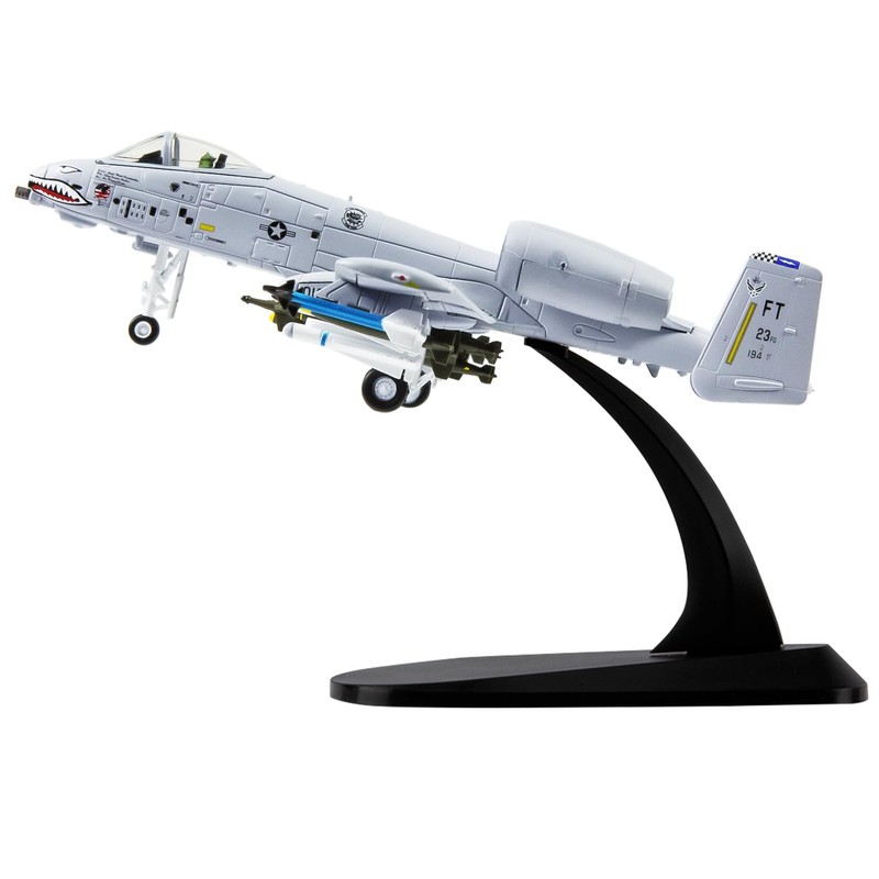 HANGOU 1/100 A-10 Thunderbolt Warthog Fighter Jet Plane Model Alloy
