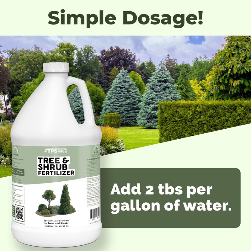 Tree and Shrub Fertilizer, Complete Liquid Tree and Shrub Plant