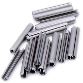 D1 (1mm x 6mm) Slotted Spring Pin (Heavy) - Stainless Steel (A1) (Pack of 20)
