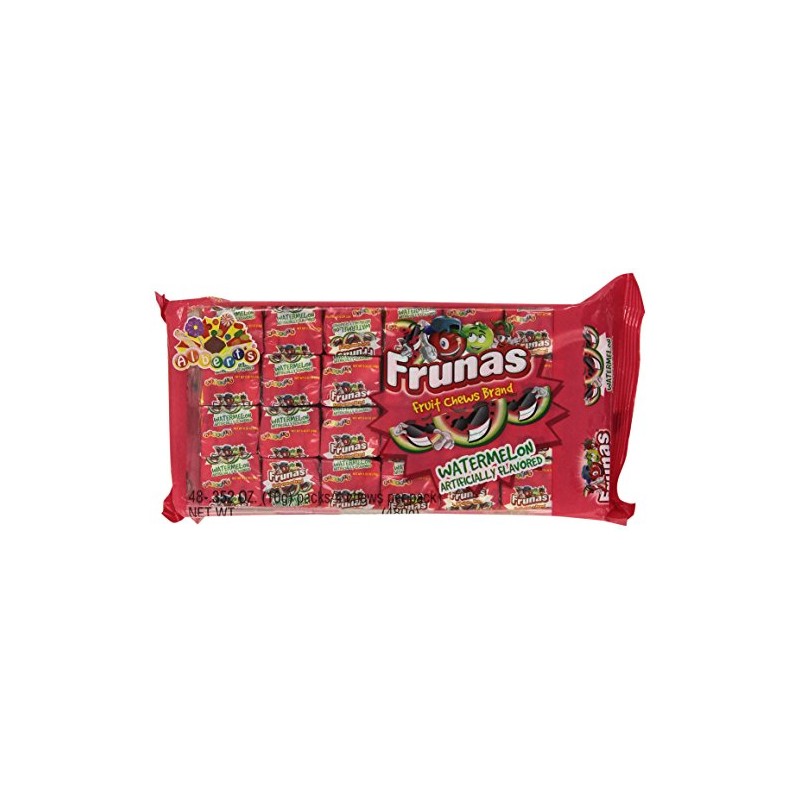 Frunas Fruit Chews Watermelon 48 Pack