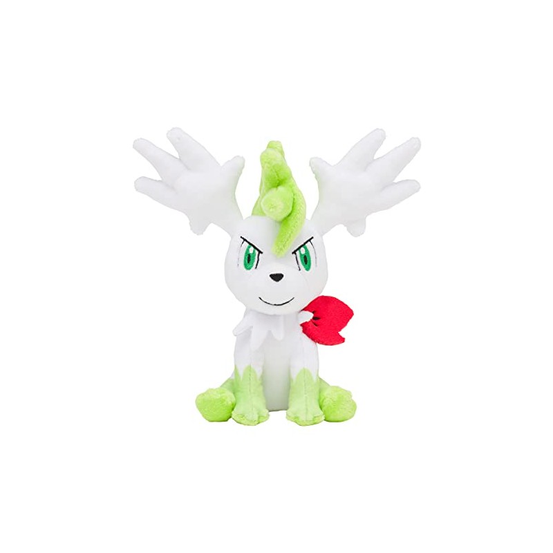 Shaymin (Sky Shapes) Sitting Cuties Plush - 17 cm