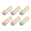 6Pcs GY6.35 LED Bulb 7W AC DC12V 700lm 72 LEDs