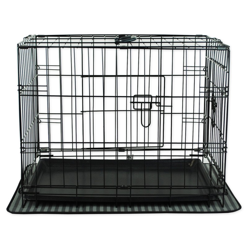 Bone Dry Striped Pet Cage Mat