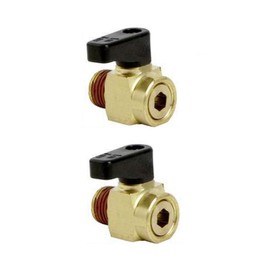 Bostitch OEM N072023 1/4" NPT air compressor drain cock ball valve 2P