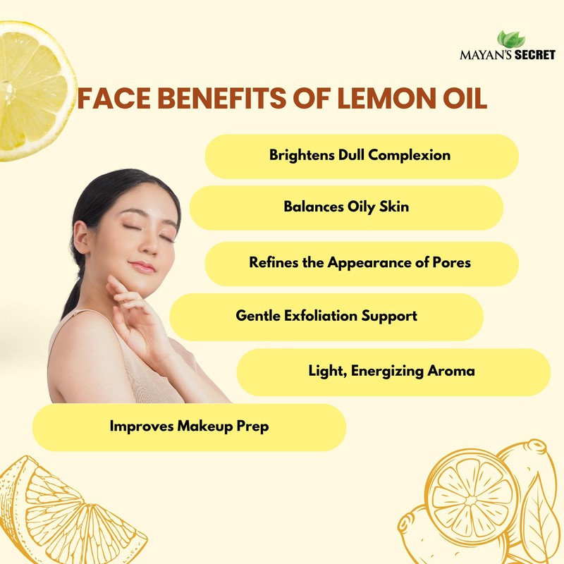 Lemon Oil Essential Oil/Cold Pressed, Natural, Undiluted Oil Large 4