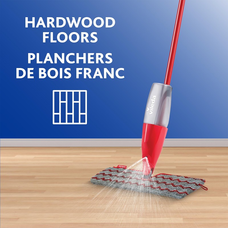 Vileda ProMist MAX Microfibre Scrub Pad Mop Head (1 Pack)