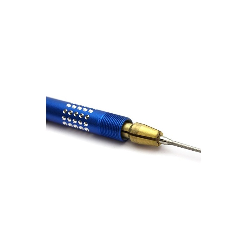 Happy Bomb with 3 Diamond Tips Bead Reamer, 4.5 inches