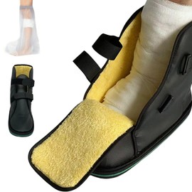 AUSTYLCO Cast Shoe Cover for Foot Adjustable Walking Boots Recovery Cast Shoe Covers,Postoperative Shoes for Foot Sprains Ankle Fractures Toes,Broken Foot or Toe for Left and Right Feet