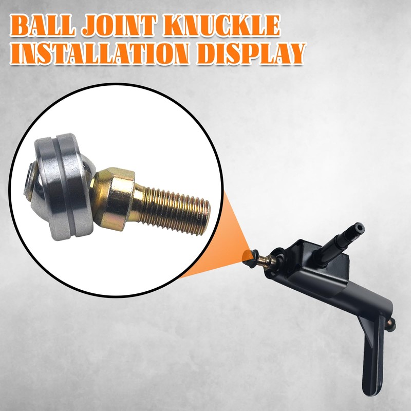 M10 26mm Ball Joint Knuckle fit for Coleman KT196 196cc