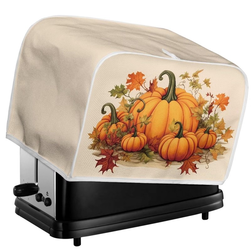 NETILGEN Toaster Cover Kitchen Bakeware Protector Fits for Most Standard