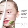 GAUY Jade Rodillo Verde Masaje Facial Rodillo Antienvejecimiento