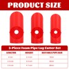 LYPPUL Pipe Lagging Insulation Foam Cutter Tool for 15mm, 22mm,