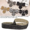 5 Yard Rhinestone Ribbon Iron-On Crystal Roll Ribbon DIY Decoration