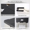 YINGJEE Shower Stool for Shaving Legs, Foot Rest Folding Stool