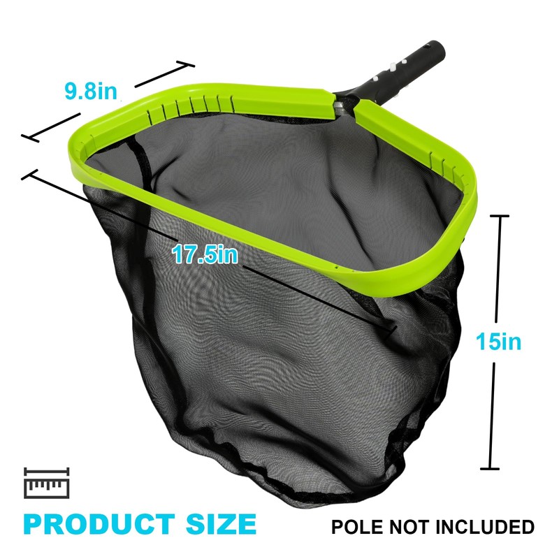 Sepetrel,Pool Net,Professional Swimming Pool Leaf Skimmer Nets for Cleaning with