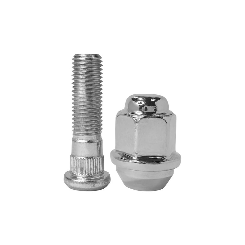 Mysttoo 4PCS M12x1.5 Wheel Lug Stud Nut Set 35mm Height
