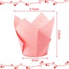 Augshy Tulip Cupcake Liners, 240pcs Baking Cups Cupcake Liners Muffin