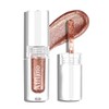 DE'LANCI Diamond Champagne Liquid Eyeshadow Glitter, Intense Metallic Shine Liquid