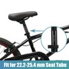 X AUTOHAUX 22.2 to 25.4mm Bicycle Bike Seat Post Tube
