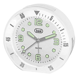 Trevi SL 3091 R Alarm Clock, 13.4 x 4 x 12.4 cm 13.4x4x12.4 cm Bianco