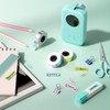 Phomemo D30 Label Tape, Black on Green Pink Blue Stunning