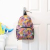 ECO CHIC Lightweight Foldable Water Resistant Mini Backpack Folds Into