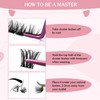 Cluster Eyelashes, Pack of 72 Individual Eyelashes, Eyelash Clusters, DIY