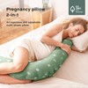 Babymoov B.Love 2-in-1 Pillow - The Original Organic Pregnancy Pillow
